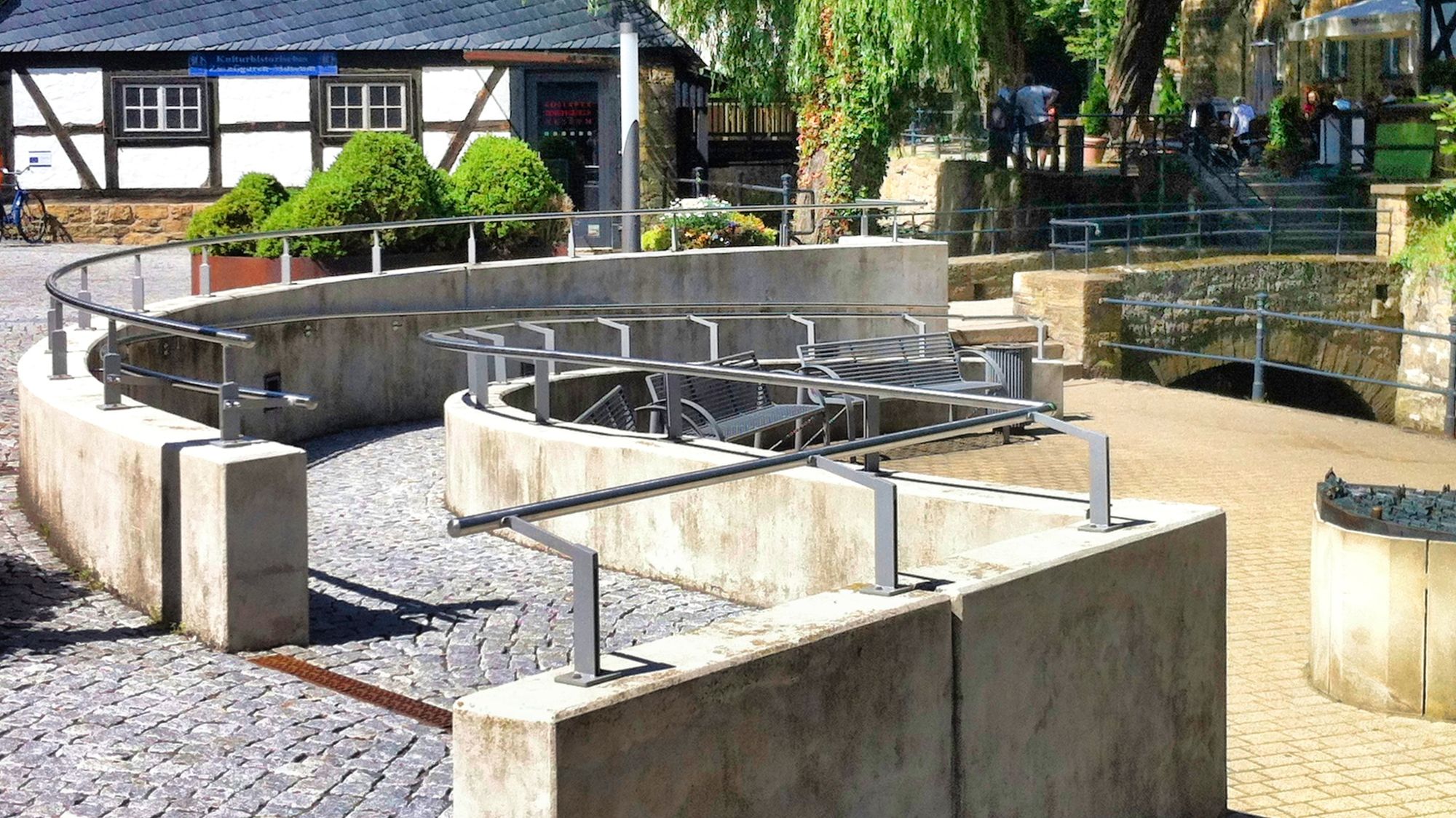 A street environment in Goslar.