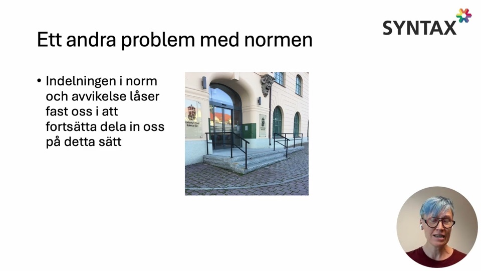 Stillbild ur avsnittet 3. Nonkludering.
