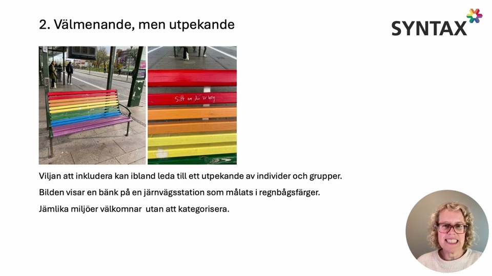 Stillbild ur avsnittet 6. Hindrande tankefigurer – Att vara uppmärksam på.